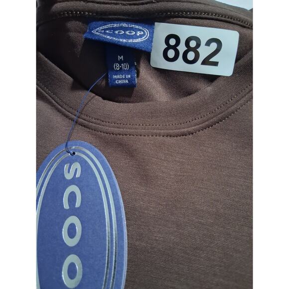 Scoop Womens size M Ultimate Scubaknit Cropped Grungecore Sweatshirt Drop Sleeve - Picture 11 of 11